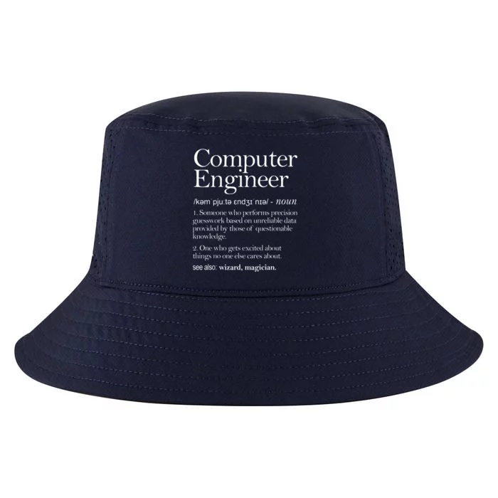 Computer Engineer Definition Apparel Computer Engineering Cool Comfort Performance Bucket Hat