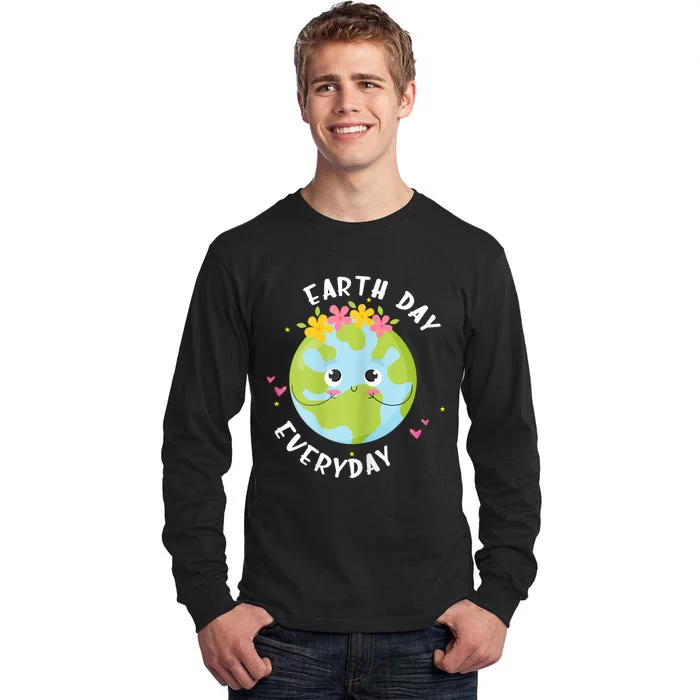 Cute Earth Day Everyday Tall Long Sleeve T-Shirt