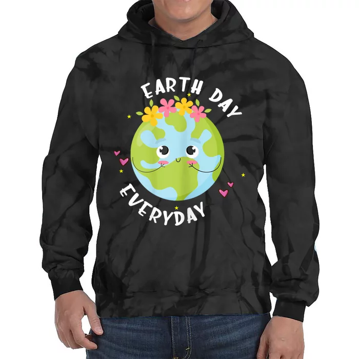 Cute Earth Day Everyday Tie Dye Hoodie