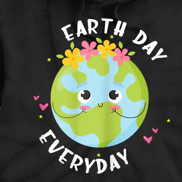 Cute Earth Day Everyday Tie Dye Hoodie