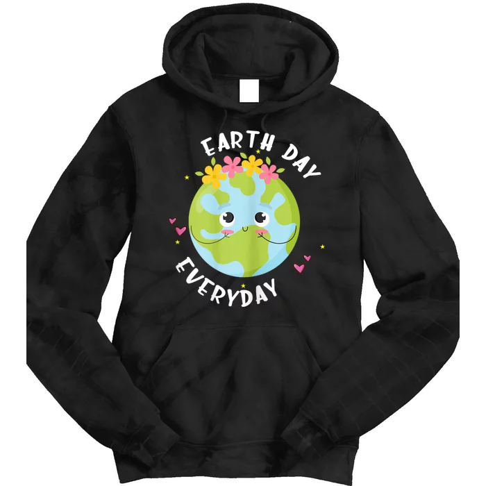 Cute Earth Day Everyday Tie Dye Hoodie