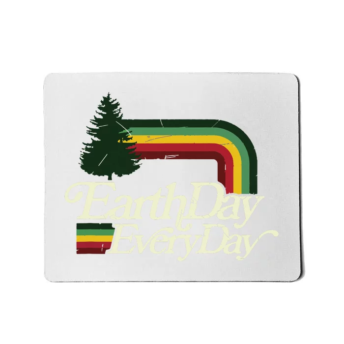 Cute Earth Day Everyday Retro Vintage Mousepad