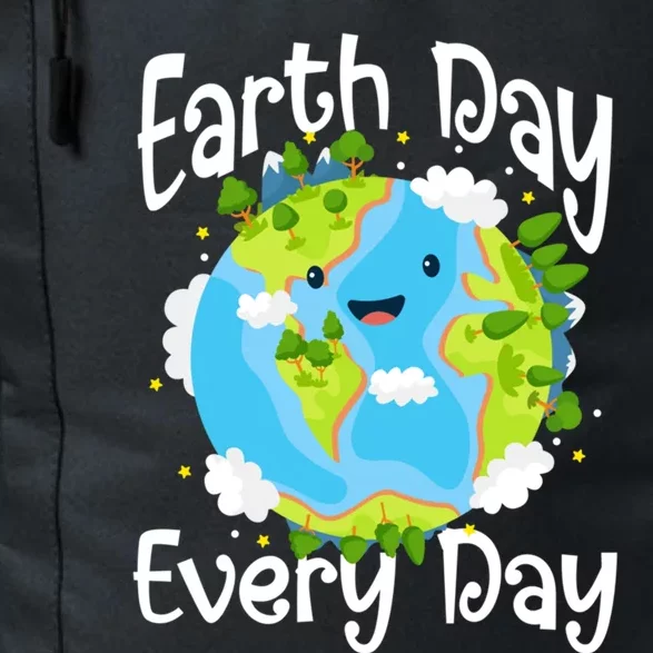 Cute Earth Day Every Day Save Our Planet Green Gift Daily Commute Backpack