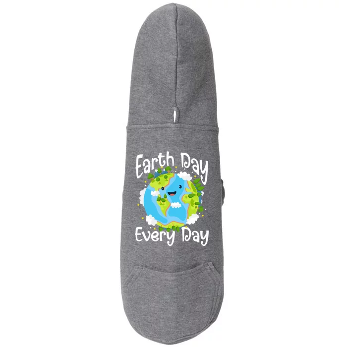 Cute Earth Day Every Day Save Our Planet Green Gift Doggie 3-End Fleece Hoodie