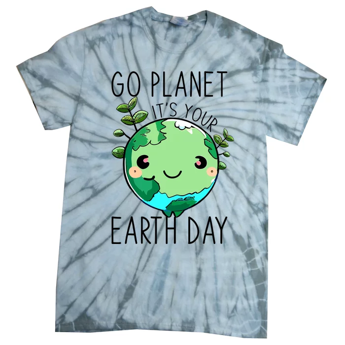 Cute Earth Day Go Planet Earth Day Tie-Dye T-Shirt