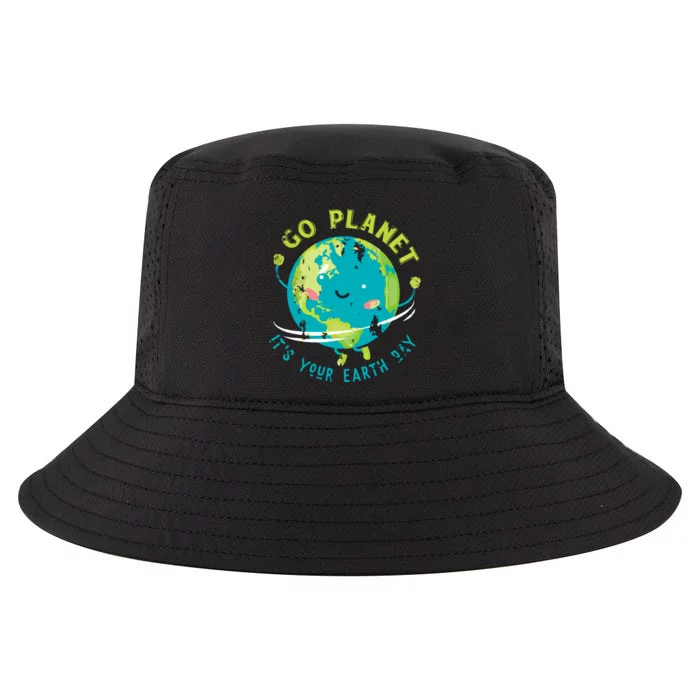 Cute Earth Day Cool Comfort Performance Bucket Hat