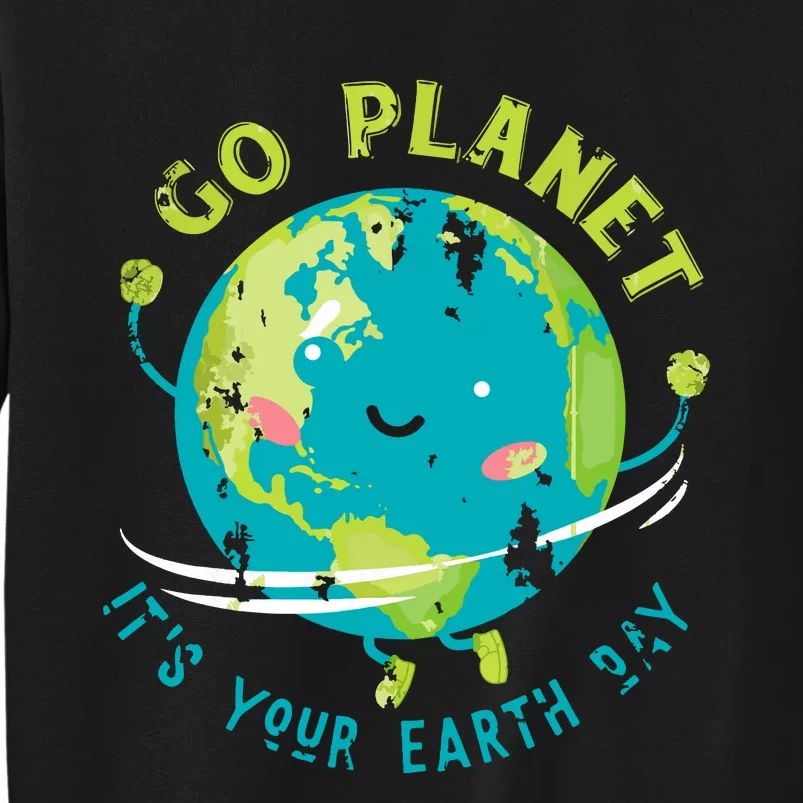 Cute Earth Day Tall Sweatshirt