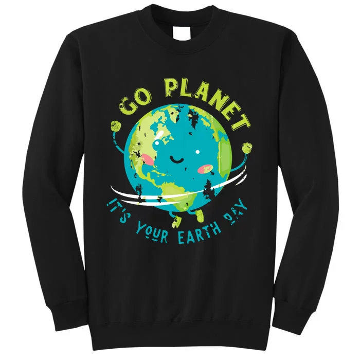 Cute Earth Day Tall Sweatshirt