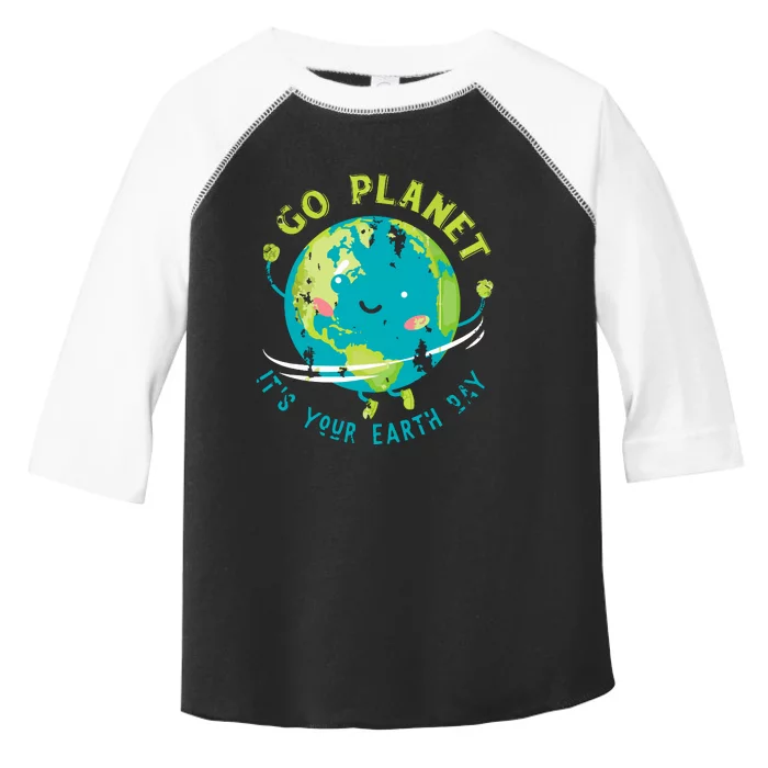 Cute Earth Day Toddler Fine Jersey T-Shirt