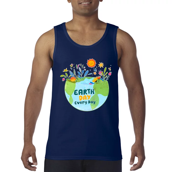 Celebrate Earth Day Every Day Earth Day Tank Top