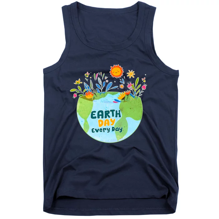 Celebrate Earth Day Every Day Earth Day Tank Top