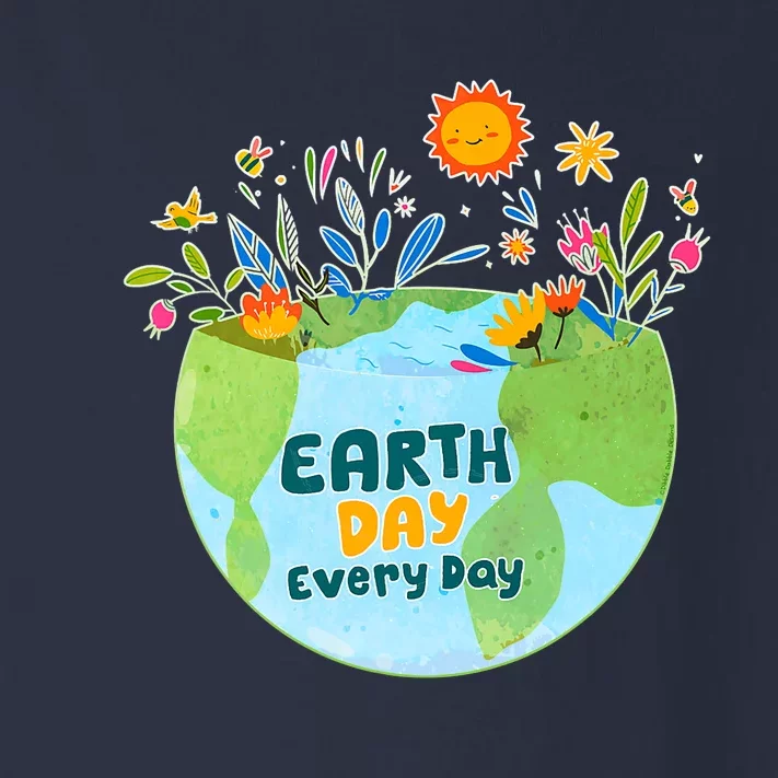 Celebrate Earth Day Every Day Earth Day Toddler Long Sleeve Shirt