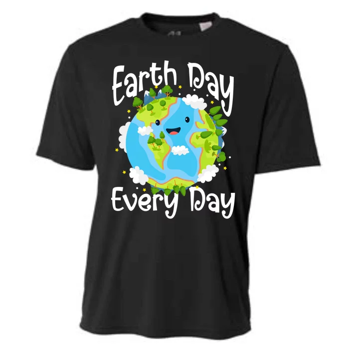 Cute Earth Day Every Day Save Our Planet Green Gift Cooling Performance Crew T-Shirt