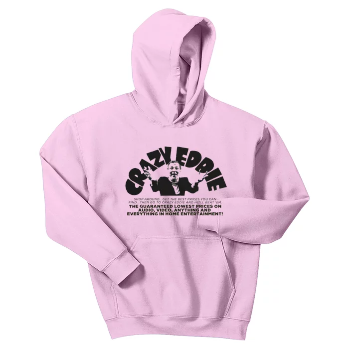 Crazy Eddie Department Store Kids Hoodie