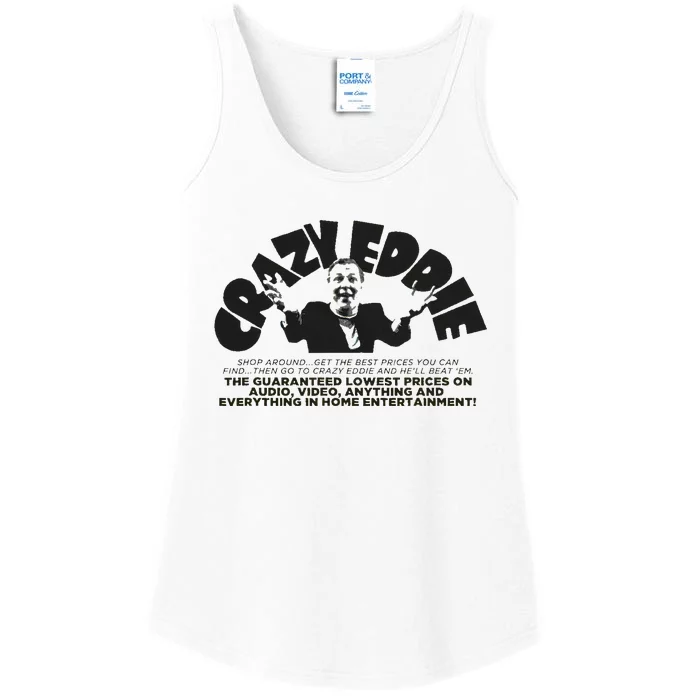 Crazy Eddie Department Store Ladies Essential Tank