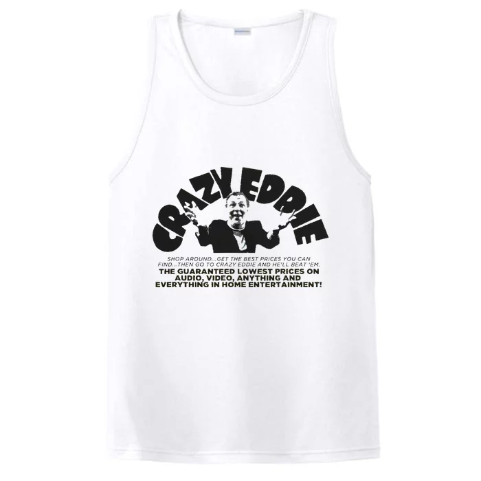 Crazy Eddie Department Store Performance Tank