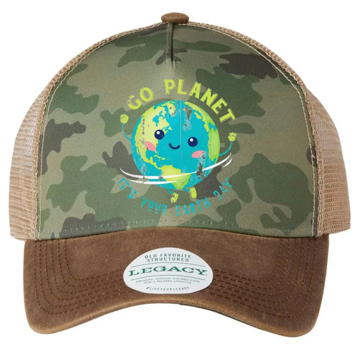 Cute Earth Day Legacy Tie Dye Trucker Hat