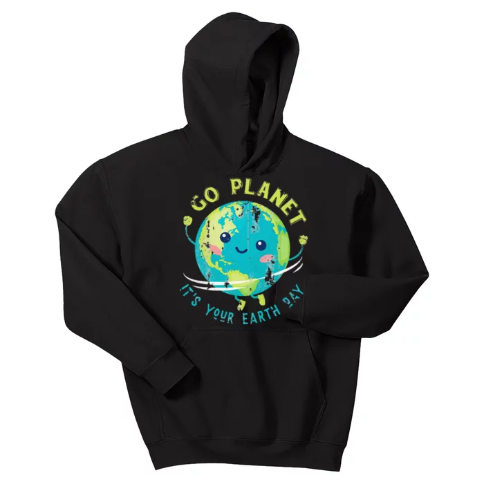 Cute Earth Day Kids Hoodie