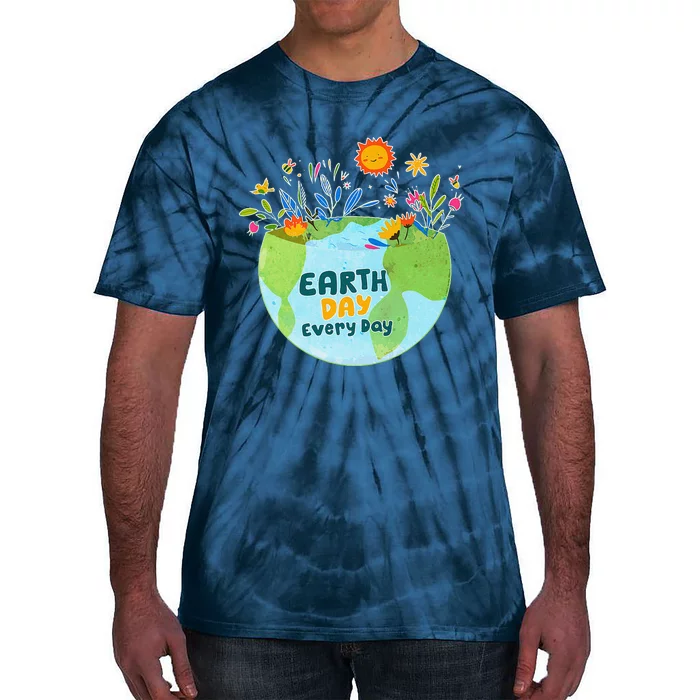 Celebrate Earth Day Every Day Earth Day Tie-Dye T-Shirt