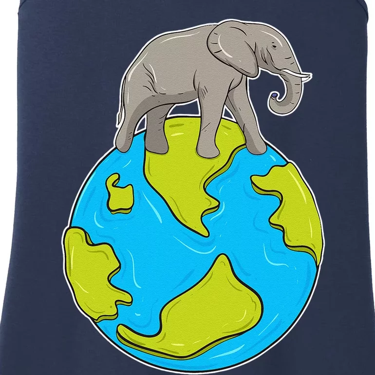 Celebrate Earth Day Every Day Save Plants Animals Wildlife Ladies Essential Tank