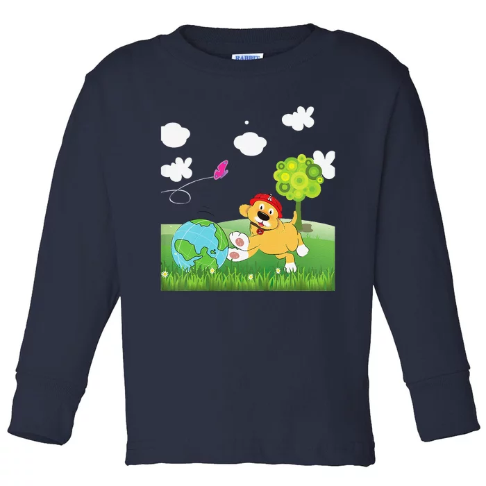 Celebrate Earth Day With Arthur Toddler Long Sleeve Shirt