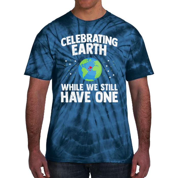 Celebrating Earth Day Science Recycle Environment Tie-Dye T-Shirt