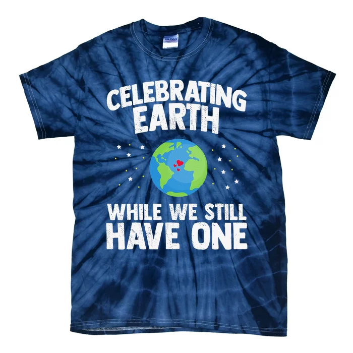 Celebrating Earth Day Science Recycle Environment Tie-Dye T-Shirt