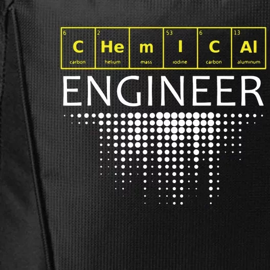 Chemical Engineer Engineering Gifts City Backpack