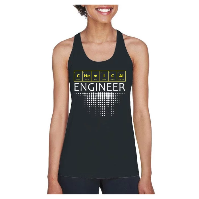 Chemical Engineer Engineering Gifts Women's Racerback Tank