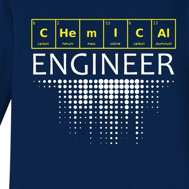 Chemical Engineer Engineering Gifts Baby Long Sleeve Bodysuit