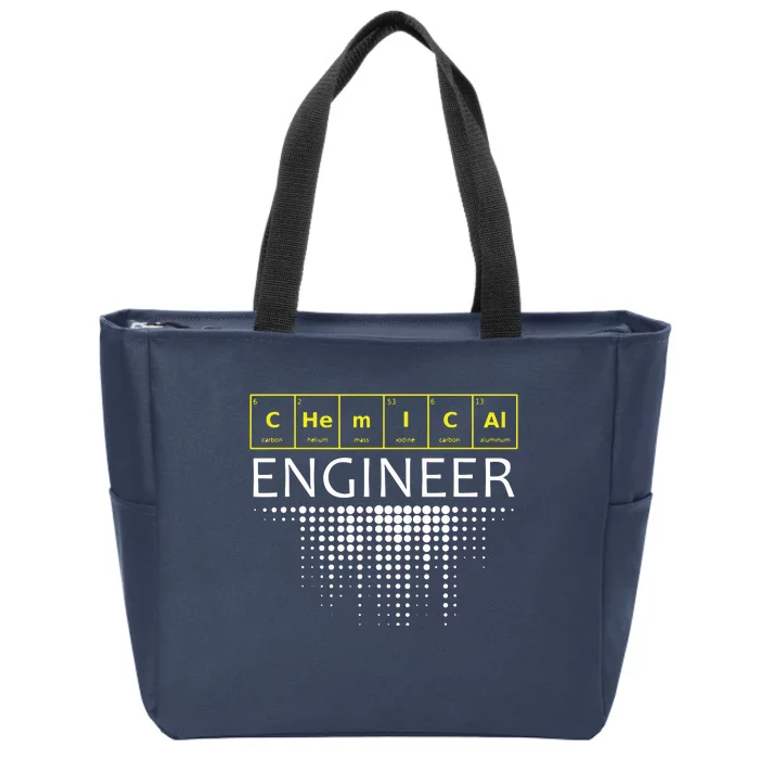 Chemical Engineer Engineering Gifts Zip Tote Bag