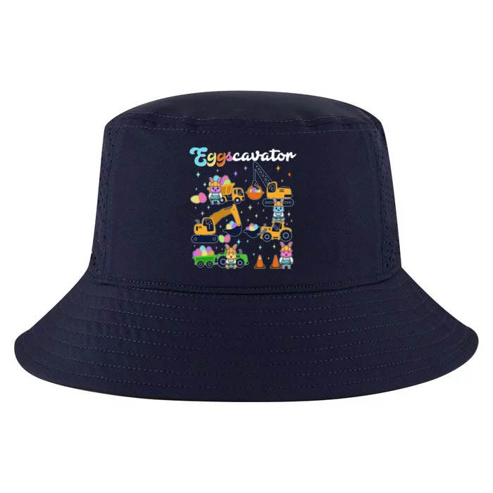 Cute Easter Eggscavator Construction Bunny Rabbits Cool Comfort Performance Bucket Hat