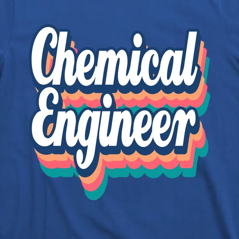 Chemical Engineer Engineering Major Retro Funny Gift T-Shirt