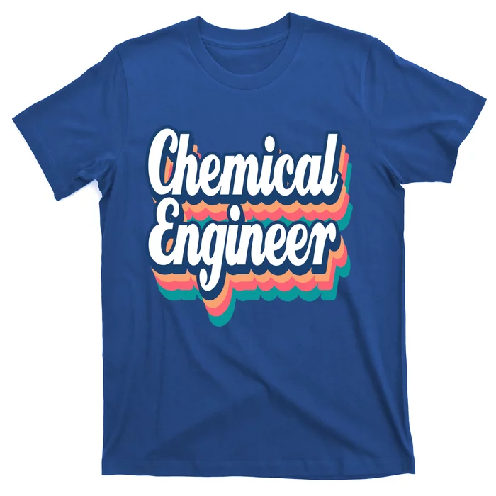 Chemical Engineer Engineering Major Retro Funny Gift T-Shirt