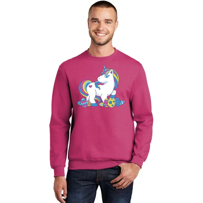 Cute Easter Eggs Unicorn Sweatshirt