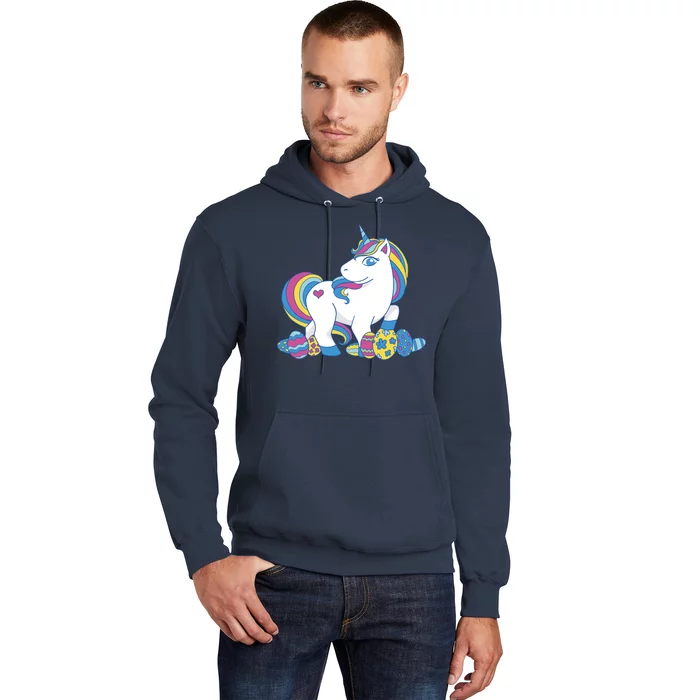 Cute Easter Eggs Unicorn Hoodie