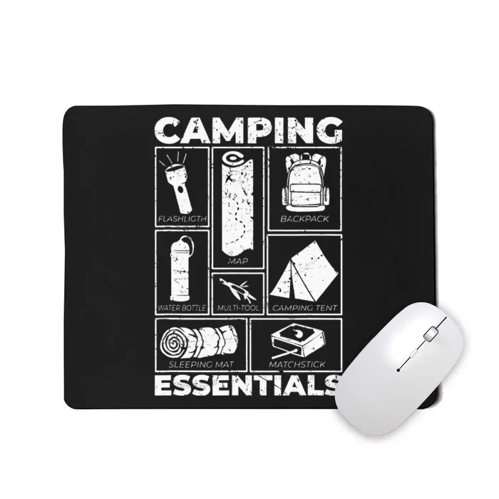 Camping Essentials Equipment Born Items Mousepad