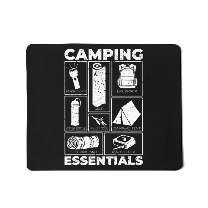 Camping Essentials Equipment Born Items Mousepad