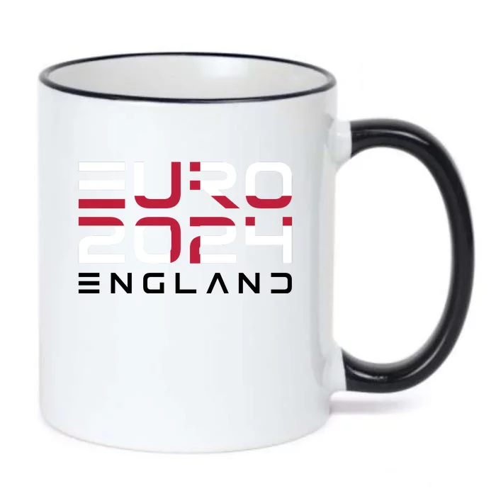 Cool England Euro 2024 National Jersey Team Black Color Changing Mug