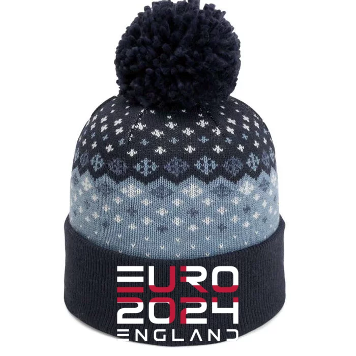 Cool England Euro 2024 National Jersey Team The Baniff Cuffed Pom Beanie