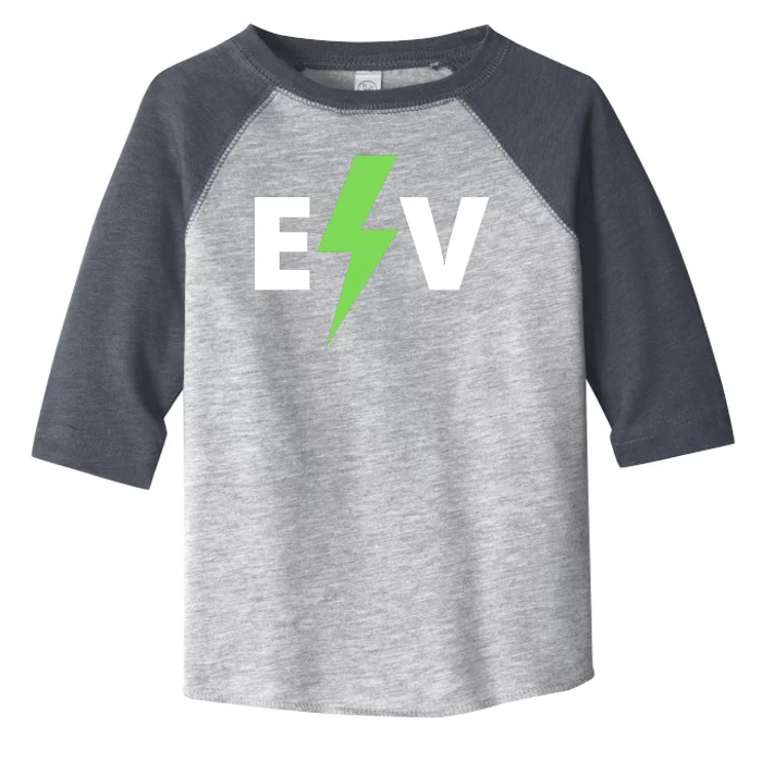 Cool EV Electric Vehicle, EV Life, Funny Electric Vehicle Toddler Fine Jersey T-Shirt