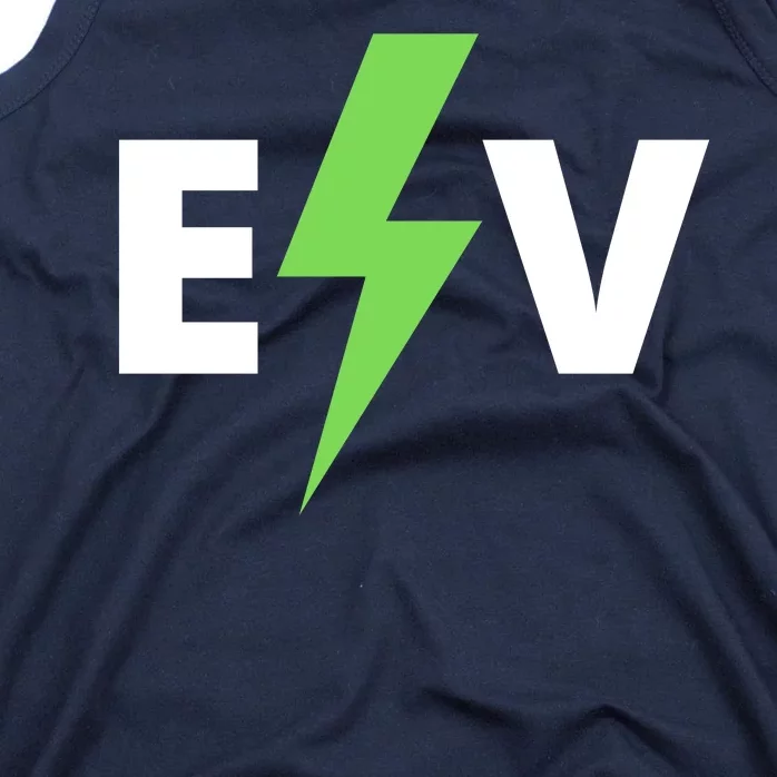 Cool EV Electric Vehicle, EV Life, Funny Electric Vehicle Tank Top