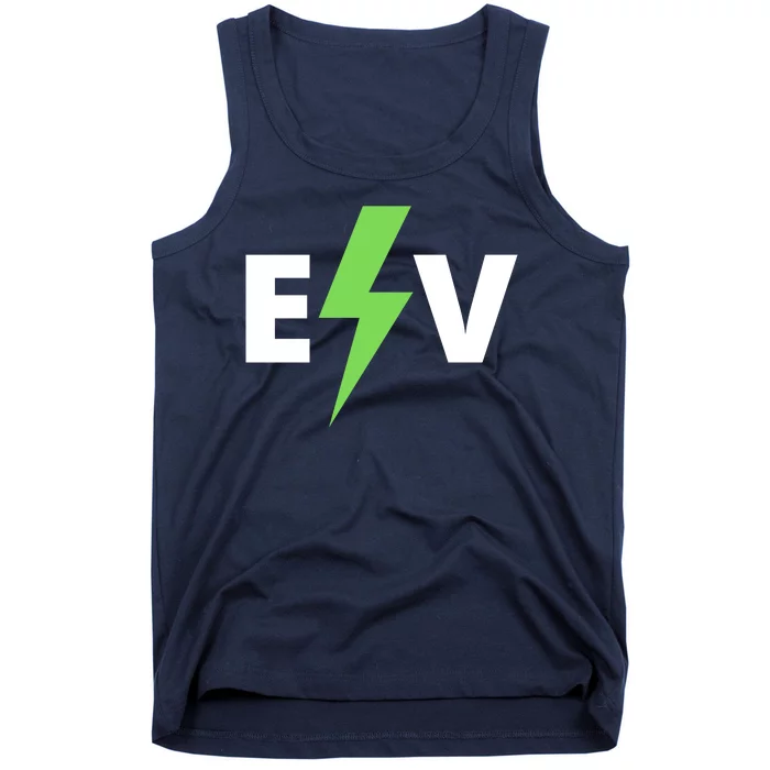 Cool EV Electric Vehicle, EV Life, Funny Electric Vehicle Tank Top