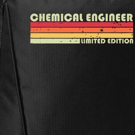 CHEMICAL ENGINEER Funny Job Title Profession Birthday Worker City Backpack