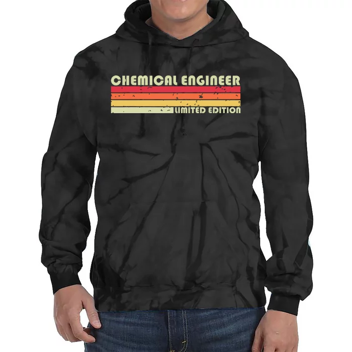 CHEMICAL ENGINEER Funny Job Title Profession Birthday Worker Tie Dye Hoodie