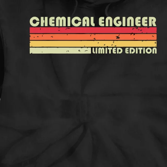 CHEMICAL ENGINEER Funny Job Title Profession Birthday Worker Tie Dye Hoodie