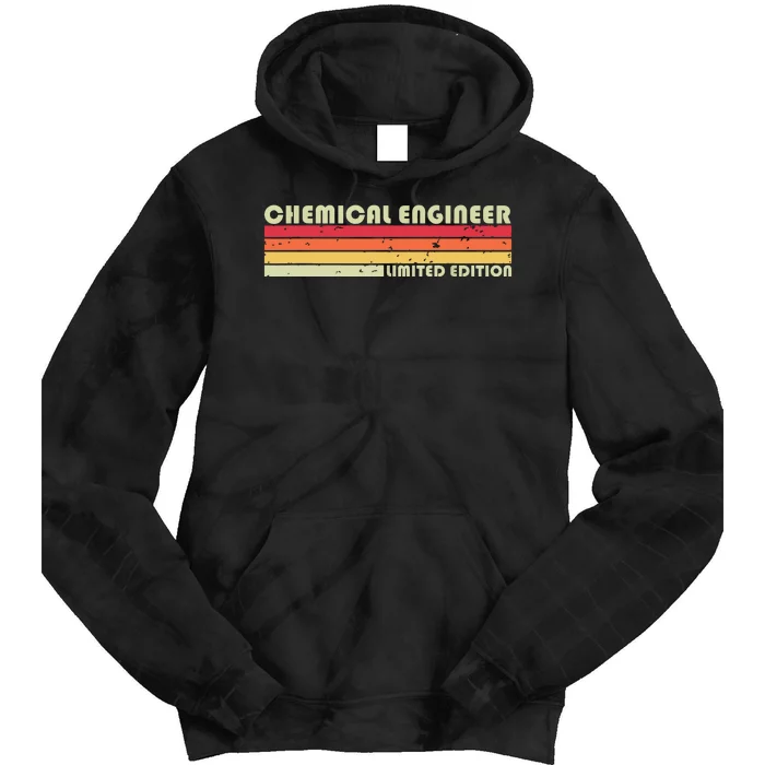 CHEMICAL ENGINEER Funny Job Title Profession Birthday Worker Tie Dye Hoodie