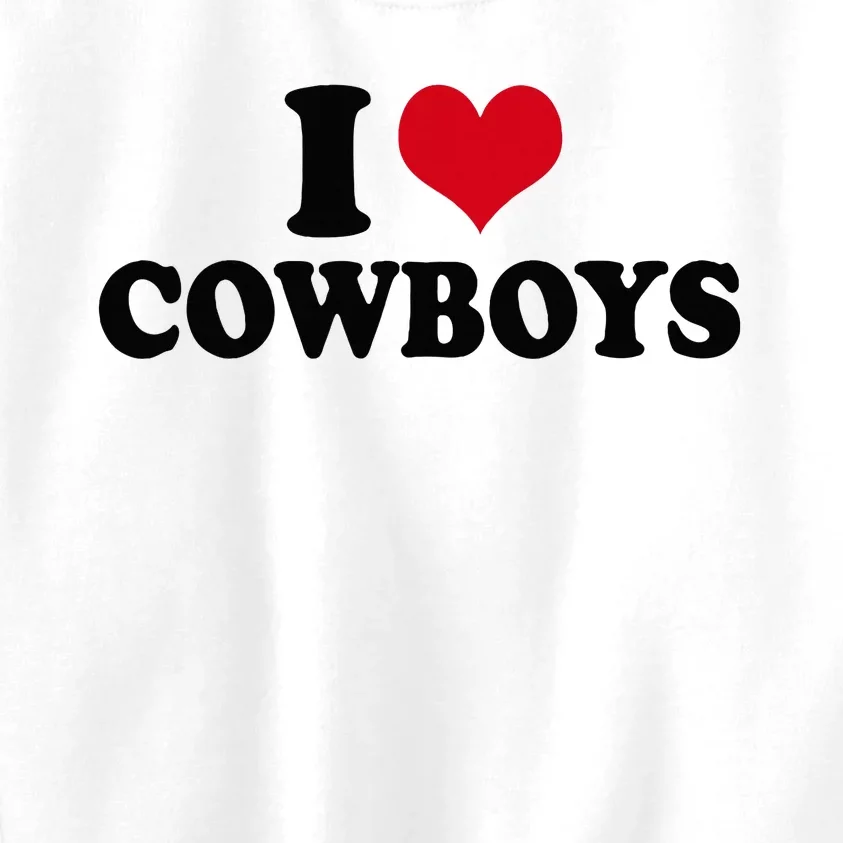 Cowboy Enthusiast's Favorite Kids Sweatshirt