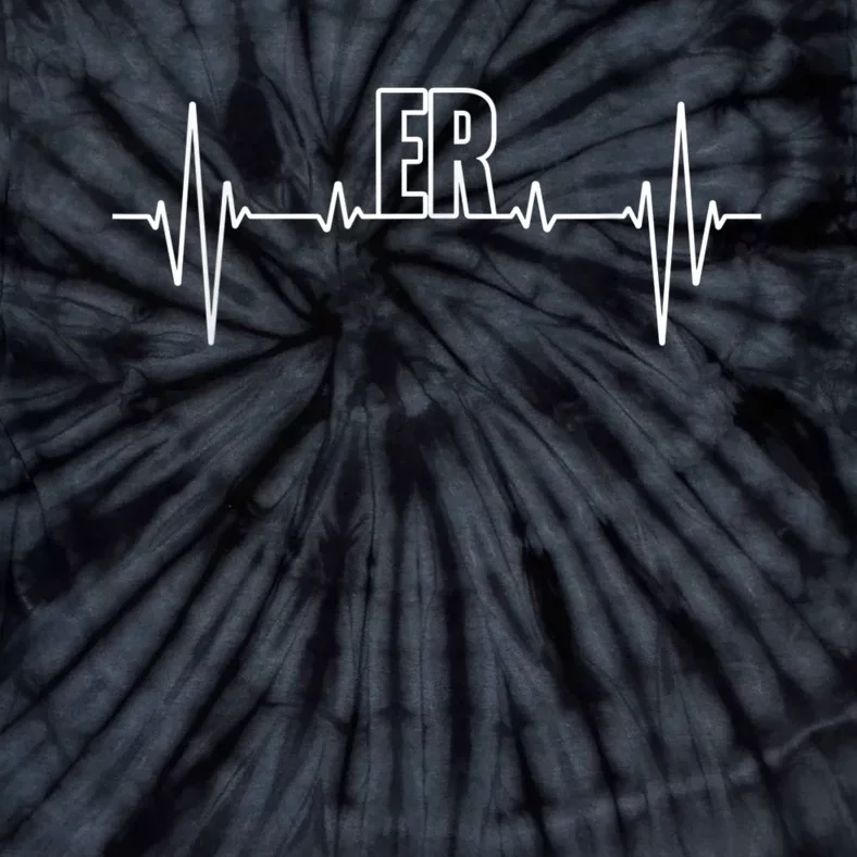 Cool ER For Men Women Emergency Room Nurse Doctor Nursing Tie-Dye T-Shirt