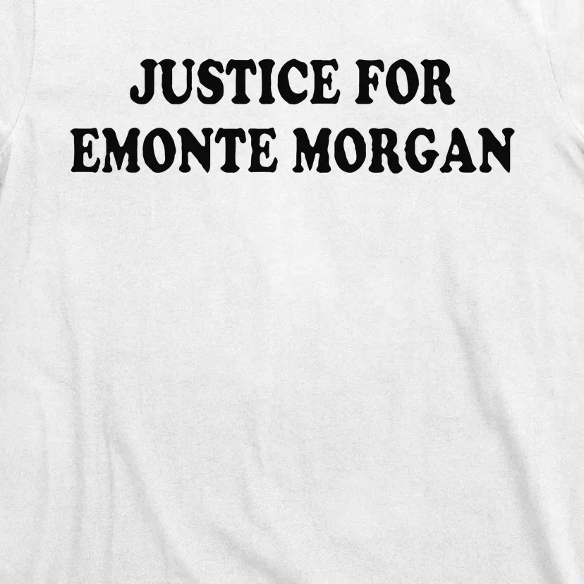 Chicago Ella French Justice For Emonte Morgan T-Shirt